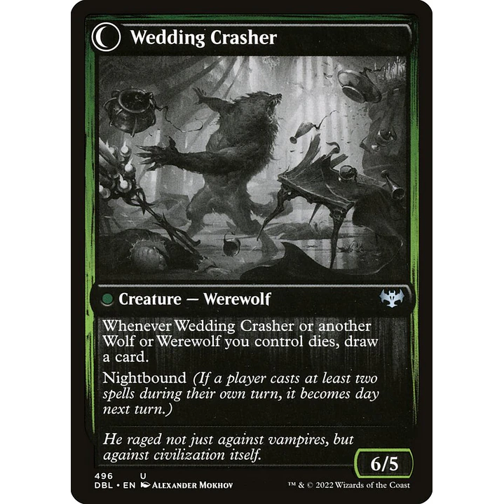 Wolfkin Outcast // Wedding Crasher | Inglés | NM | DBL 2