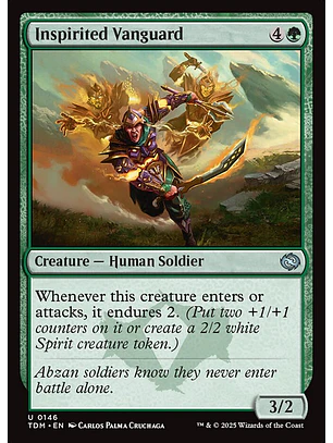 Inspirited Vanguard | Inglés | NM | TDM