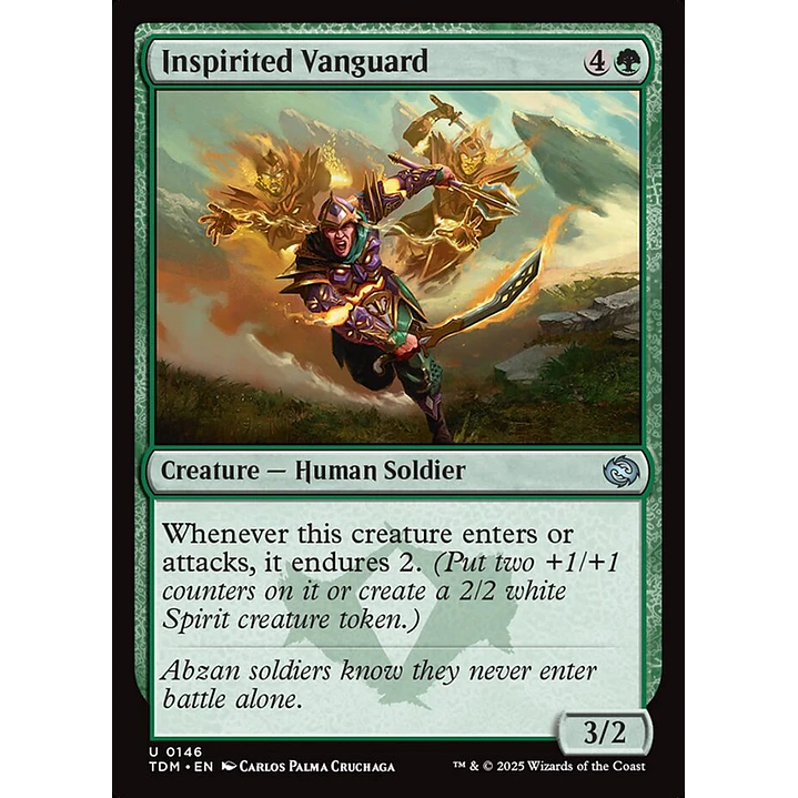 Inspirited Vanguard | Inglés | NM | TDM 1