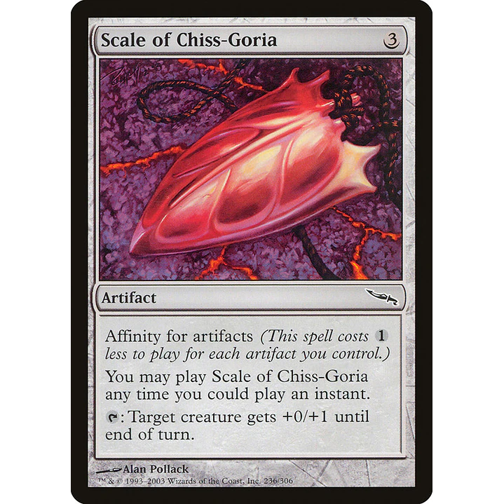 Scale of Chiss-Goria | Español | NM | MRD 1