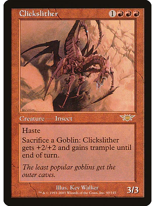 Clickslither (Retro Frame) | Inglés | NM | LGN