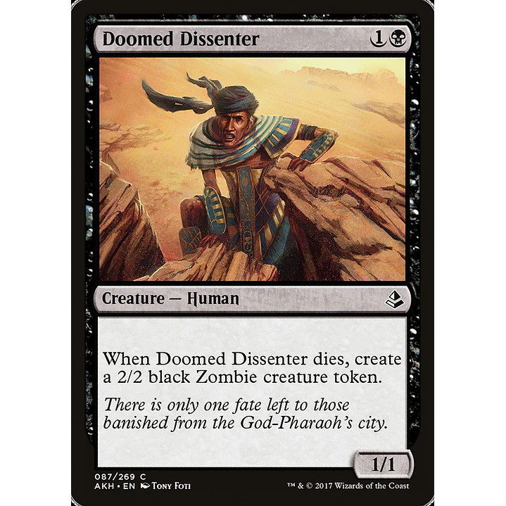 Doomed Dissenter | Español | NM | AKH 1