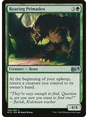 Roaring Primadox | Inglés | NM | M15