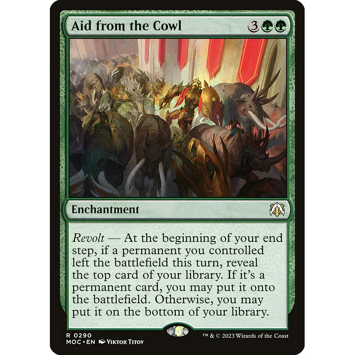 Aid from the Cowl | Inglés | NM | MOC 1