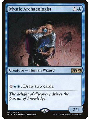 Mystic Archaeologist (foil) | Español | NM | M19