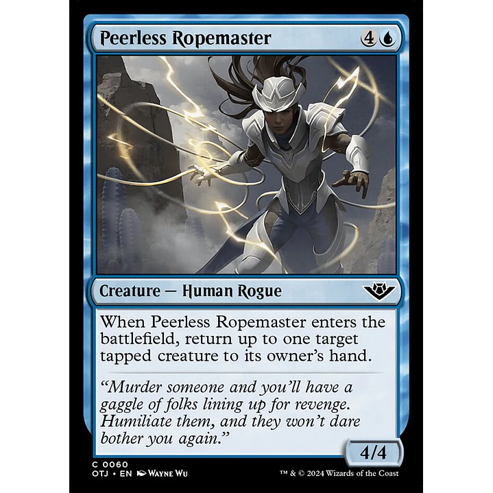 Peerless Ropemaster | Inglés | NM | OTJ 1