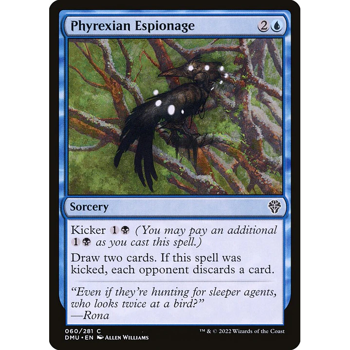 Phyrexian Espionage | Inglés | NM | DMU 1