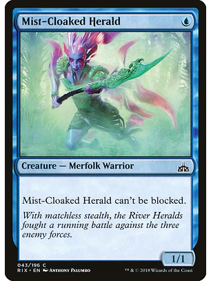 Mist-Cloaked Herald | Español | NM | RIX