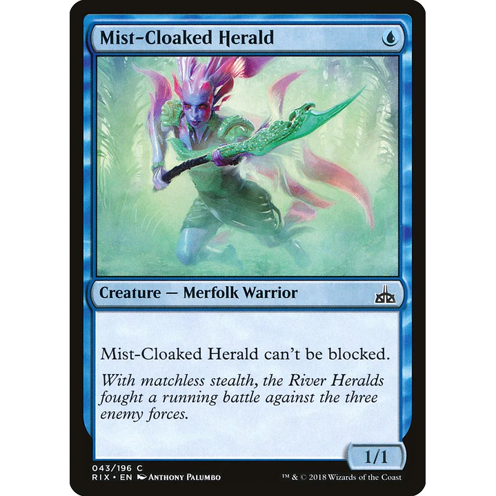 Mist-Cloaked Herald | Español | NM | RIX 1