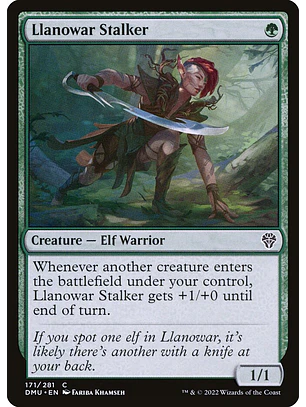 Llanowar Stalker | Inglés | NM | DMU