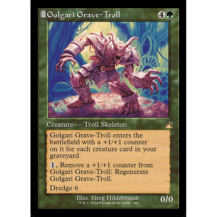 Golgari Grave-Troll (Retro Frame) | Español | NM | RVR 1