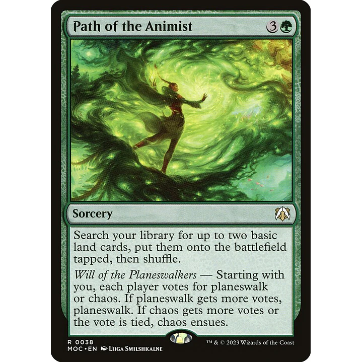 Path of the Animist | Inglés | NM | MOC 1