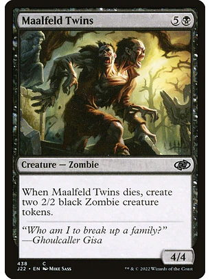 Maalfeld Twins | Español | NM | J22