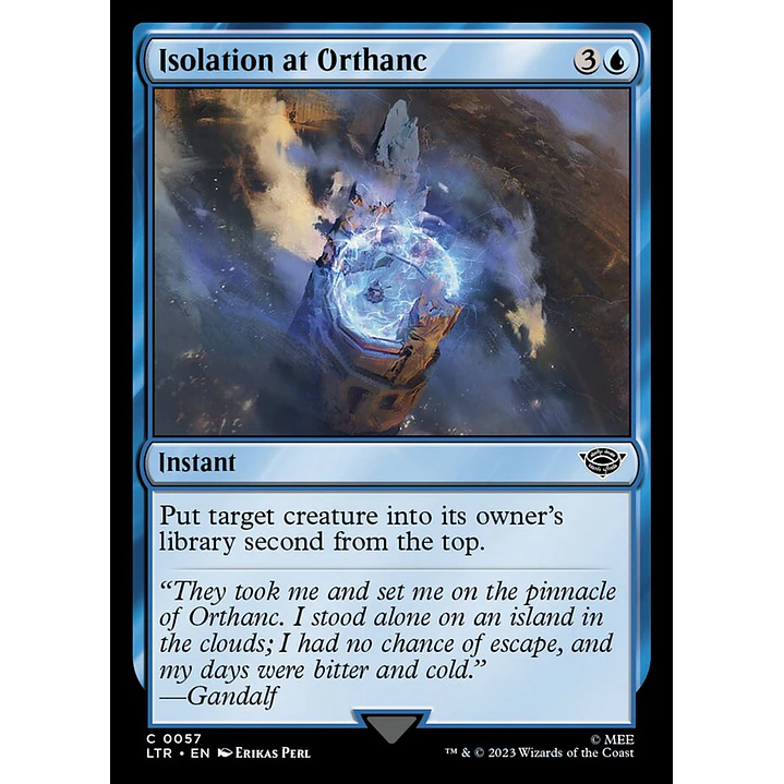 Isolation at Orthanc | Inglés | NM | LTR 1