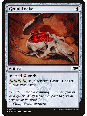 Gruul Locket | Inglés | NM | RNA