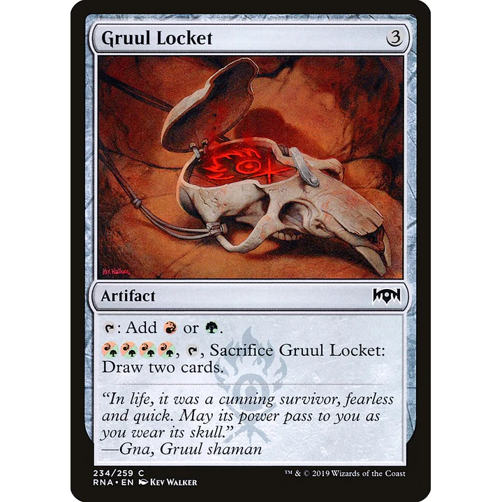 Gruul Locket | Inglés | NM | RNA 1