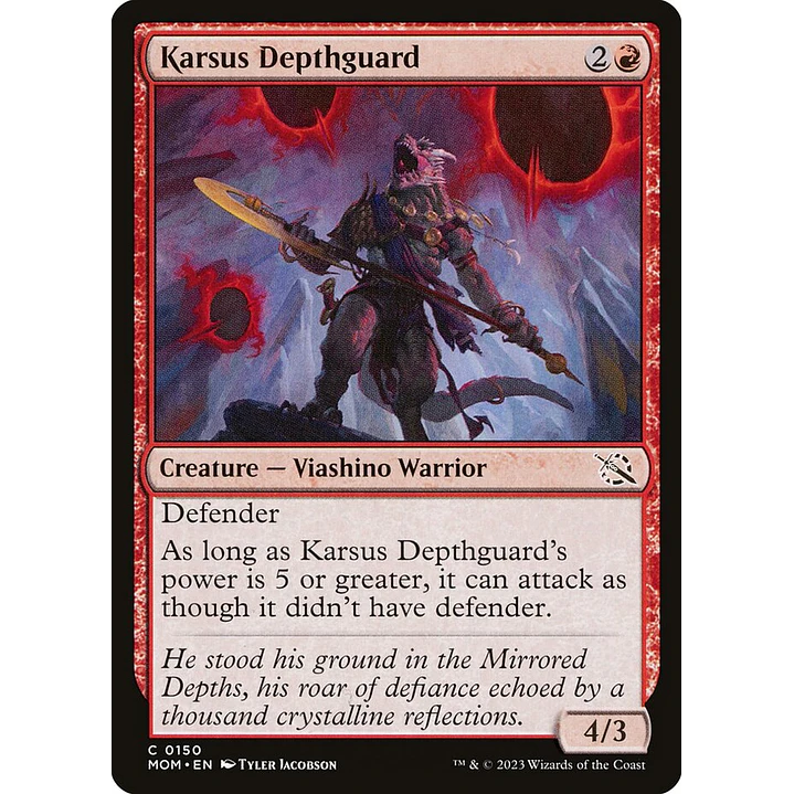 Karsus Depthguard | Español | NM | MOM 1
