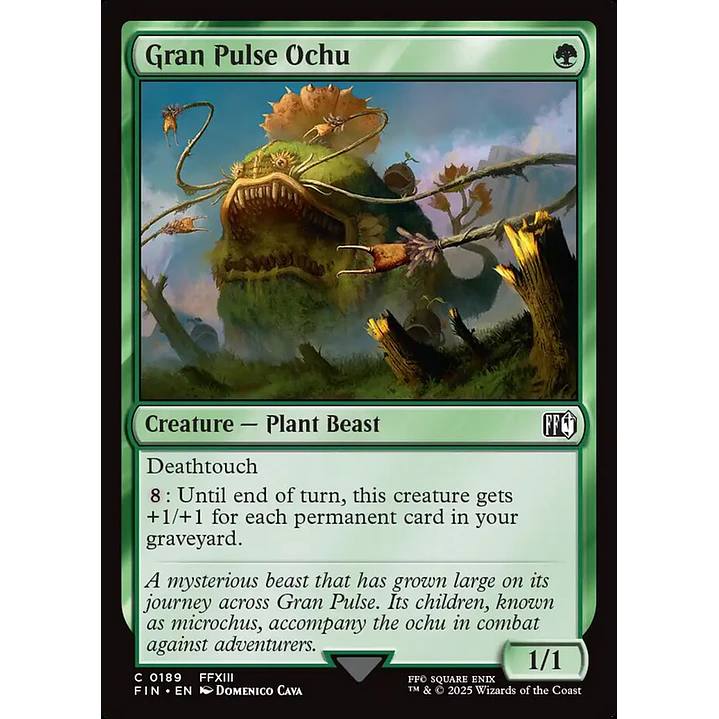 Gran Pulse Ochu | Inglés | NM | FIN 1