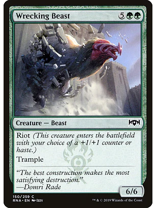 Wrecking Beast | Inglés | NM | RNA