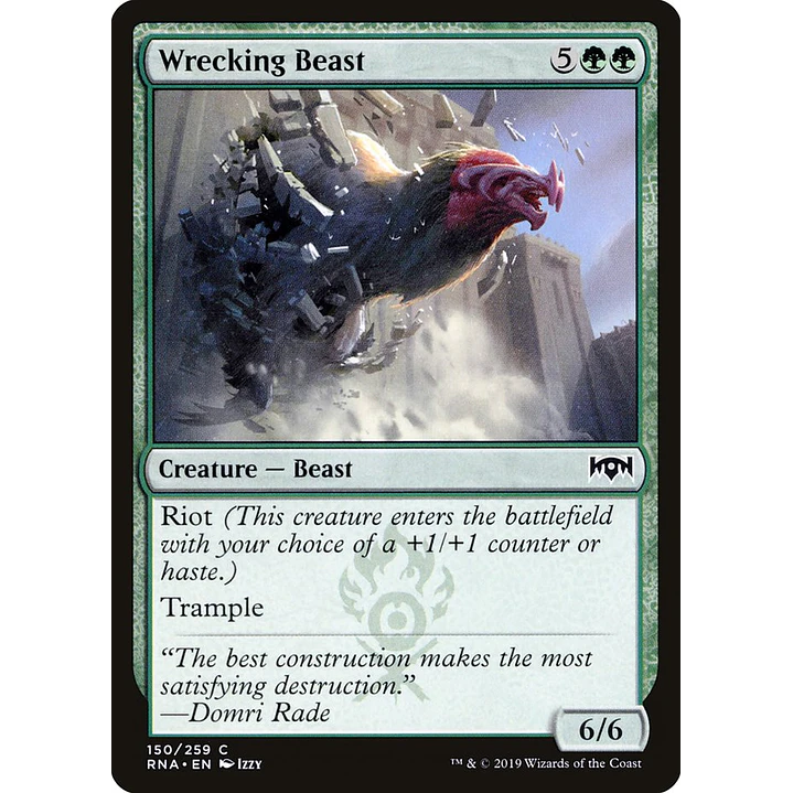 Wrecking Beast | Inglés | NM | RNA 1