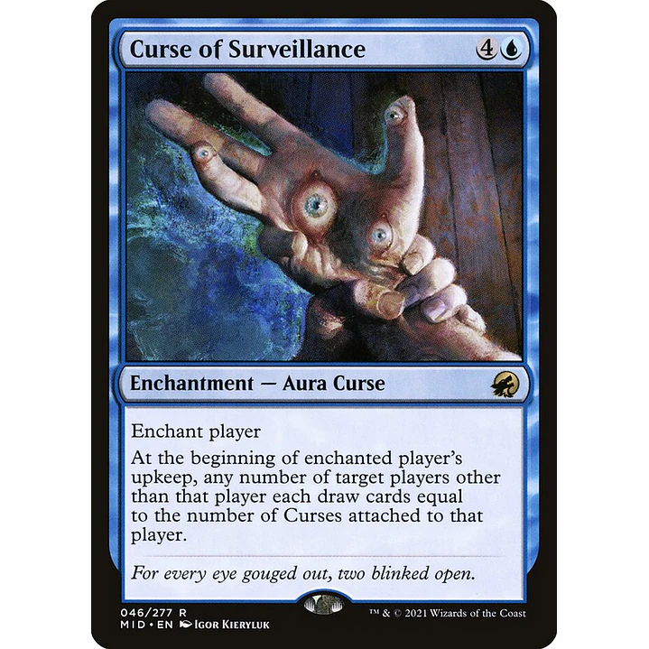 Curse of Surveillance | Español | NM | MID 1