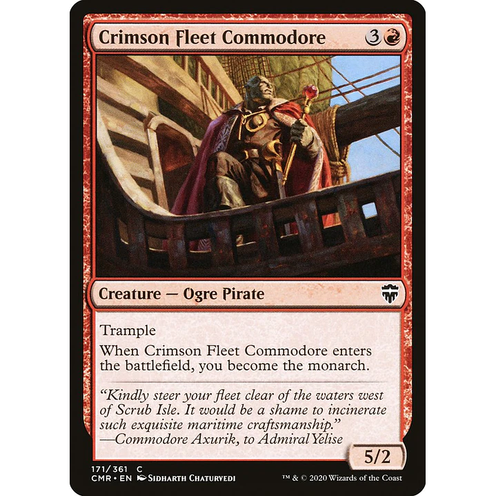 Crimson Fleet Commodore | Español | NM | CMR 1