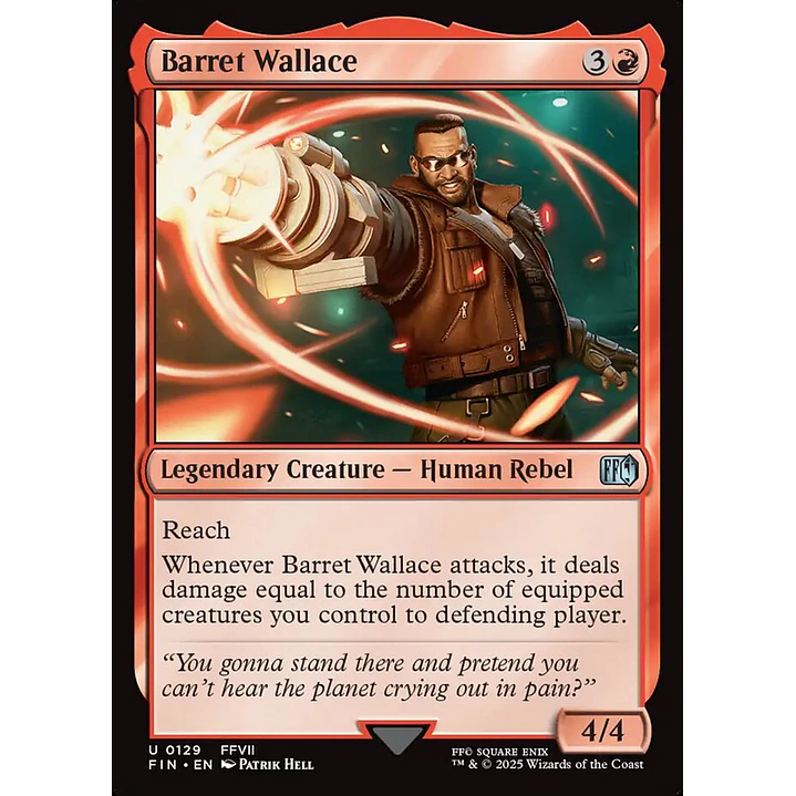 Barret Wallace | Inglés | NM | FIN 1