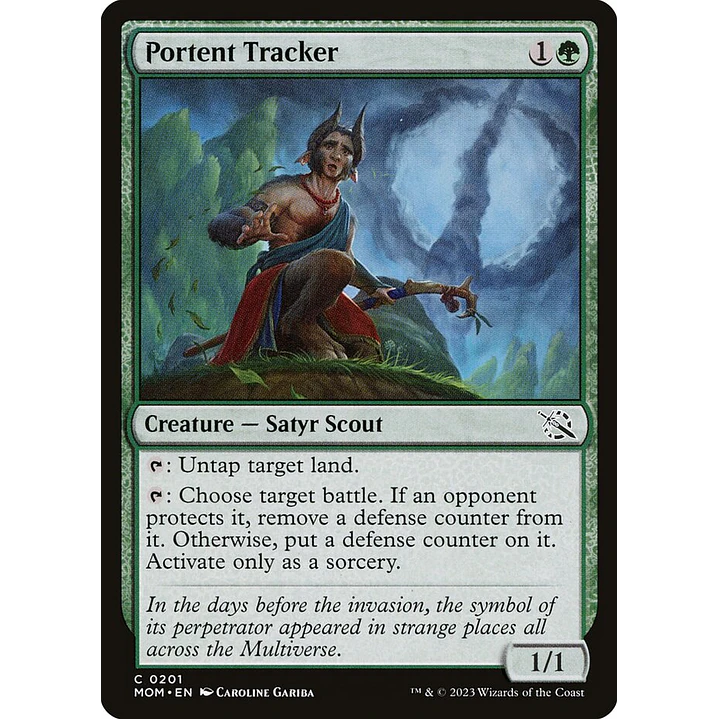 Portent Tracker | Inglés | NM | MOM 1