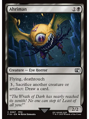 Ahriman | Inglés | NM | FIN