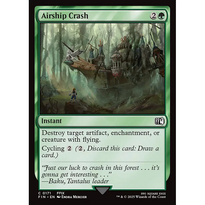 Airship Crash | Inglés | NM | FIN 1