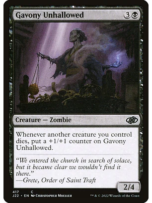 Gavony Unhallowed | Español | NM | J22