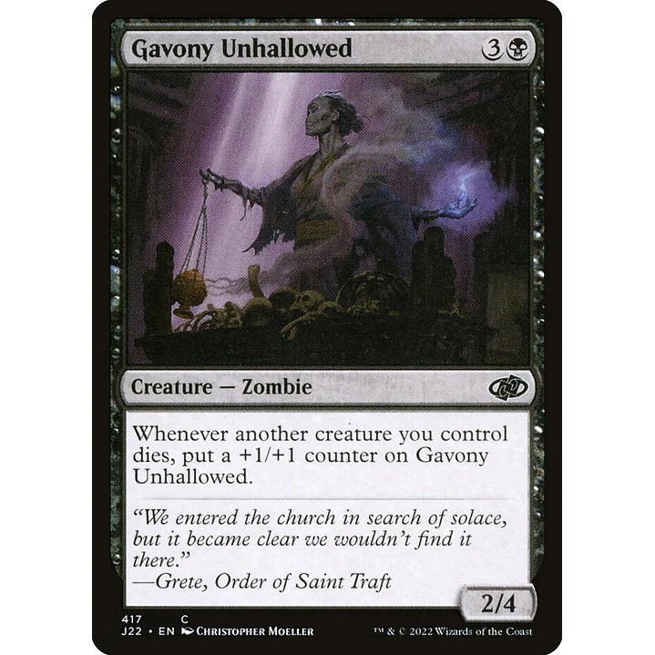Gavony Unhallowed | Español | NM | J22 1