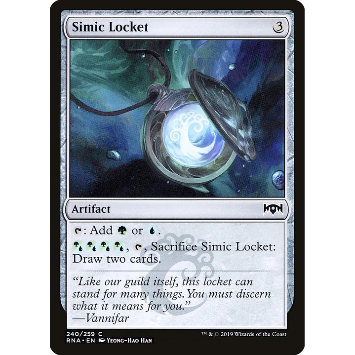 Simic Locket | Inglés | NM | RNA 1