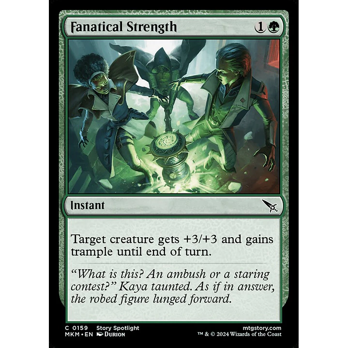 Fanatical Strength | Inglés | NM | MKM 1