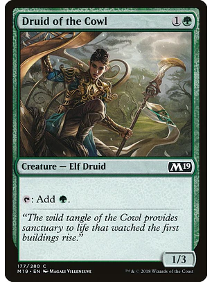 Druid of the Cowl | Inglés | NM | M19