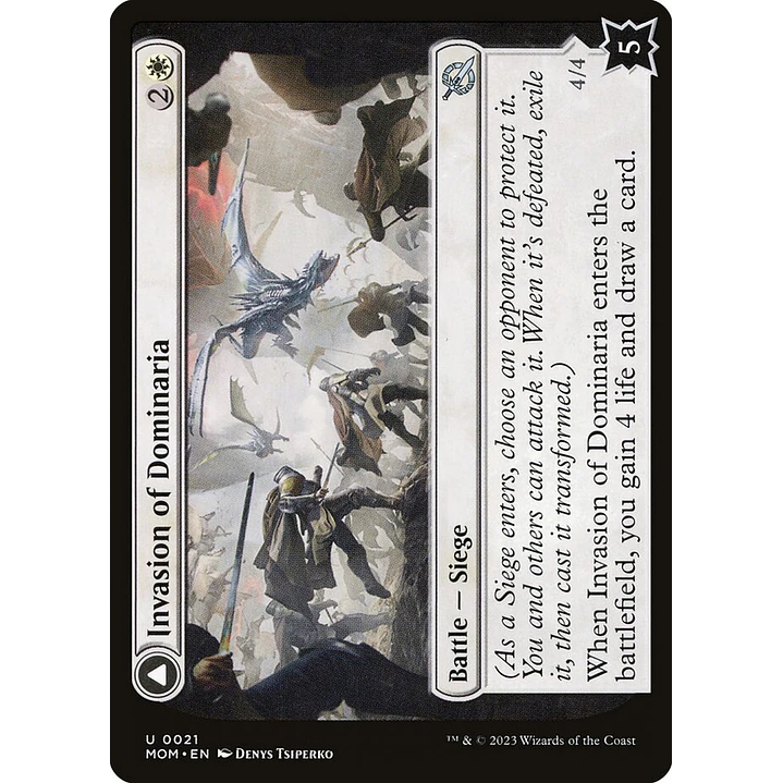 Invasion of Dominaria // Serra Faithkeeper | Inglés | NM | MOM 1