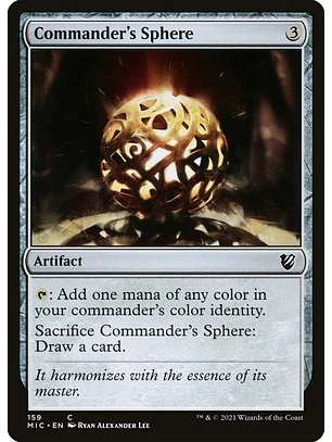 Commander's Sphere | Español | NM | MIC