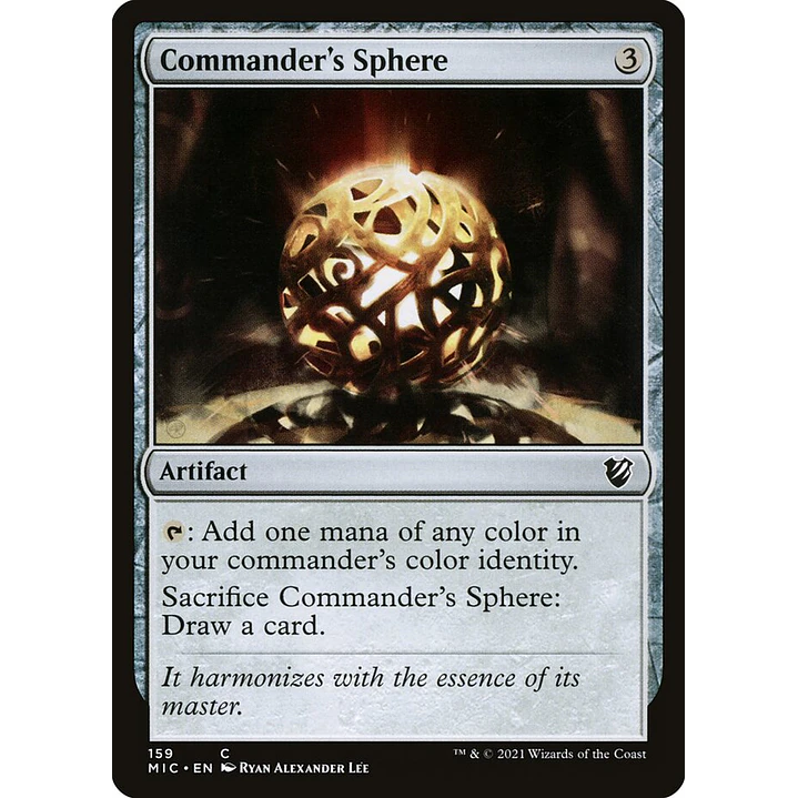 Commander's Sphere | Español | NM | MIC 1