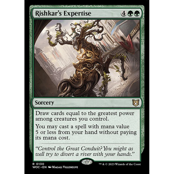 Rishkar's Expertise | Inglés | NM | WOC 1