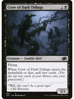 Crow of Dark Tidings | Español | NM | J22