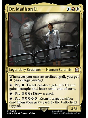 Dr. Madison Li (foil) | Inglés | NM | PIP
