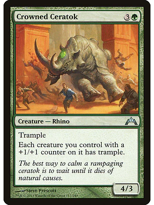 Crowned Ceratok | Español | NM | GTC
