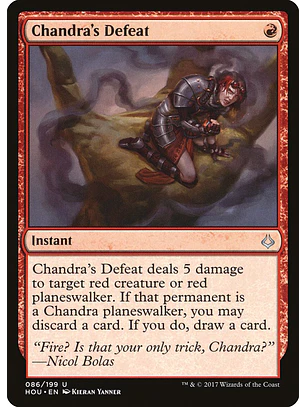 Chandra's Defeat | Español | NM | HOU