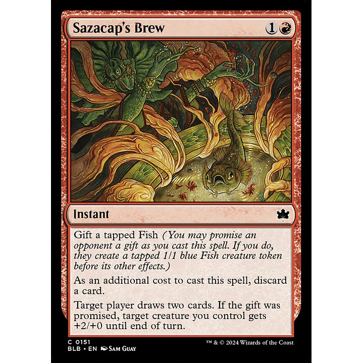 Sazacap's Brew | Español | NM | BLB 1