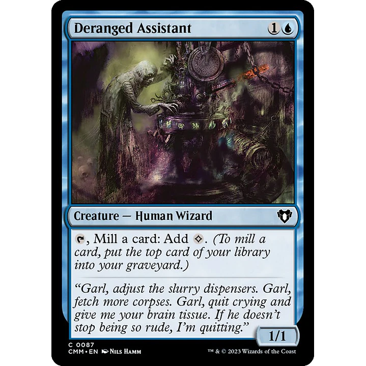Deranged Assistant | Inglés | NM | CMM 1