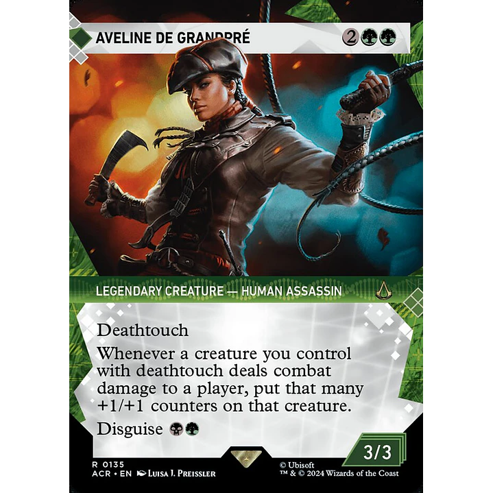 Aveline de Grandpré (Showcase foil) | Inglés | NM | ACR 1