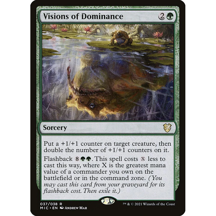 Visions of Dominance | Inglés | NM | MIC 1