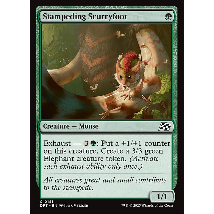 Stampeding Scurryfoot | Inglés | NM | DFT 1