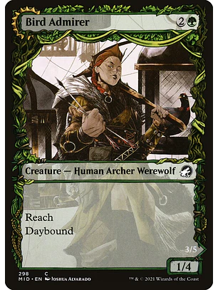 Bird Admirer // Wing Shredder (Showcase) | Inglés | NM | MID