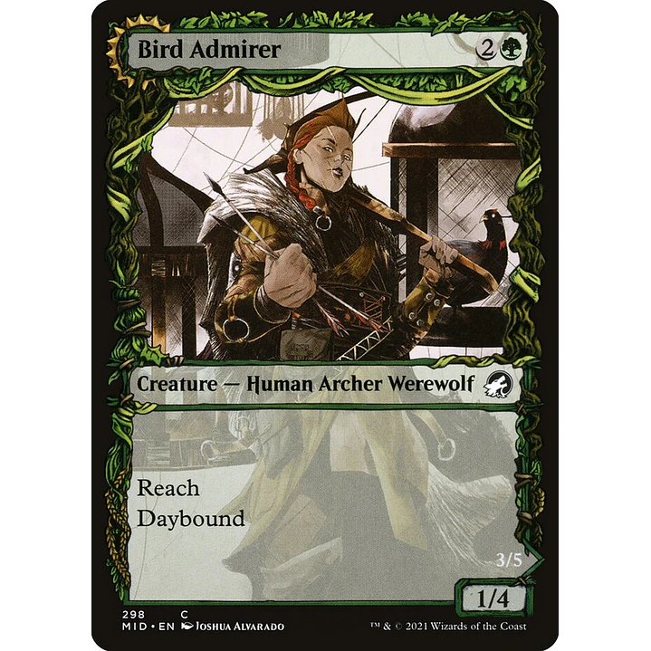 Bird Admirer // Wing Shredder (Showcase) | Inglés | NM | MID 1